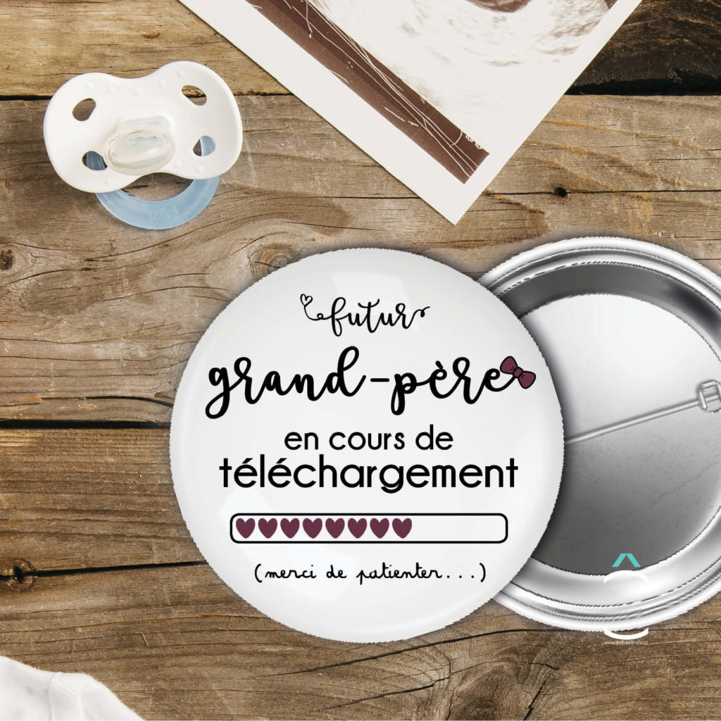 Futur grandpère en cours de téléchargement Méli Mélô