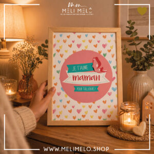 Cadre – Je t&rsquo;aime maman (pour toujours)