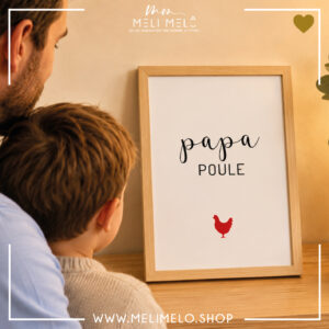 Cadre – Papa poule