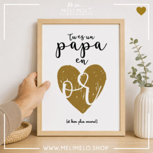 Cadre – Tu es un papa en or