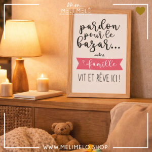 Cadre – Pardon pour le bazar