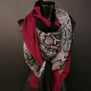 Foulard double
