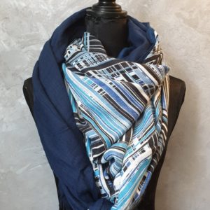 Foulard double