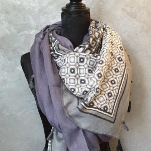 Foulard double