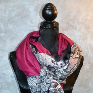 Foulard double