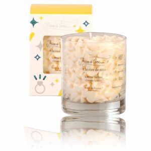 Bougie-bijou – Crème brûlée – Boucles d’oreilles