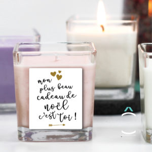 Bougie – Mon plus beau cadeau de Noël c’est toi!