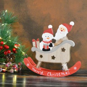 Noël – Père Noël en bois