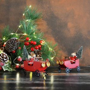 Noël – Renne de Noël en voiture