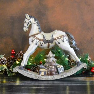Noël – Cheval à bascule