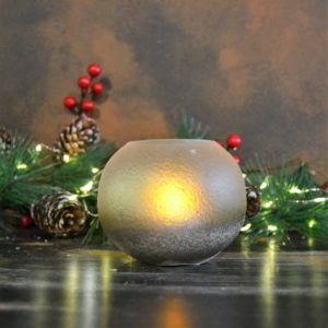 Noël – Bougeoir en verre