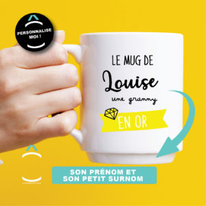Mug personnalisable – Tu es en or