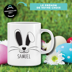 Mug personnalisable – Lapin