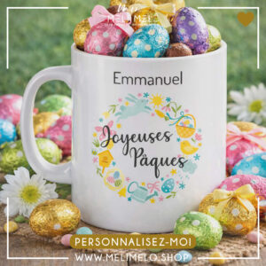 Mug personnalisable – Joyeuses Pâques