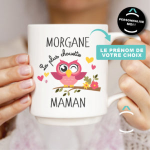 Mug personnalisable – La plus chouette maman