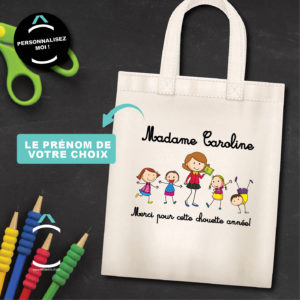 Tote-bag personnalisé – Merci pour cette année