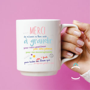 Mug – Merci de m’avoir si bien aidé à grandir