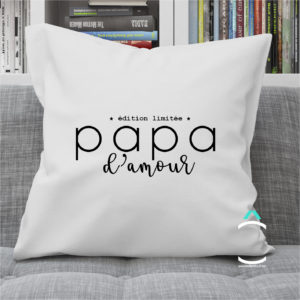 Coussin – Papa d’amour