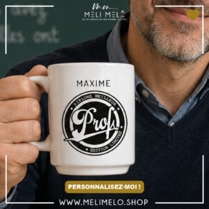 Mug personnalisable – Diplômé(e) meilleur(e) prof