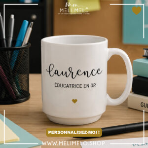 Mug personnalisable – En or