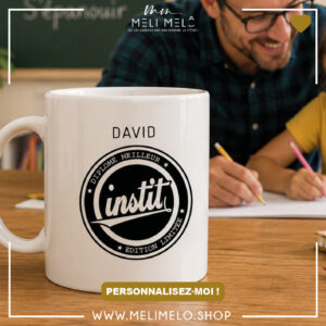 Mug personnalisable – Diplômé(e) meilleur(e) instit