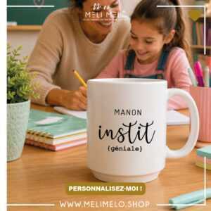 Mug personnalisable – Instit génial(e)