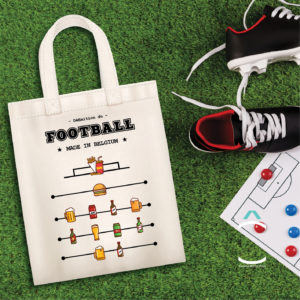 Tote-bag – Définition de football made in Belgium