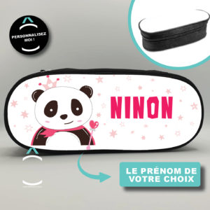 Trousse personnalisée – Princesse panda