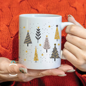 Mug – Noël en or