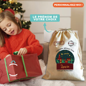 Hotte personnalisée – Noël