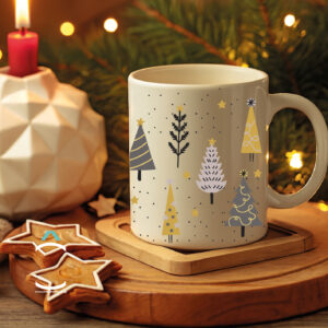 Mug de Noël – Noël en or
