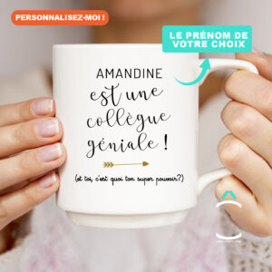 Mug personnalisable – Est un(e) collègue génial(e)