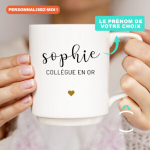 Mug personnalisable – Collègue en or