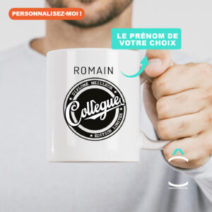 Mug personnalisable – Diplômé meilleur collègue