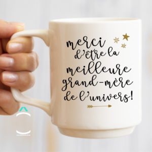 Mug – Merci d’être la meilleure grand-mère de l’univers!