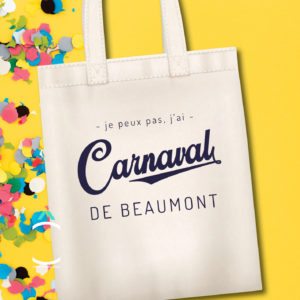 Tote-bag – J’peux pas, j’ai carnaval de Beaumont