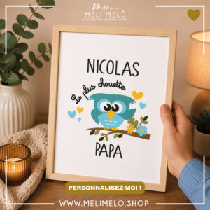 Cadre – Le plus chouette papa