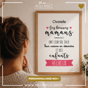 Cadre personnalisable – Les bonnes mamans (comme toi)