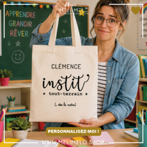 Tote-bag personnalisable – Instit tout-terrain
