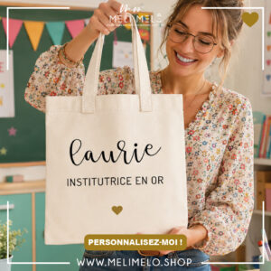 Tote-bag personnalisable – En or