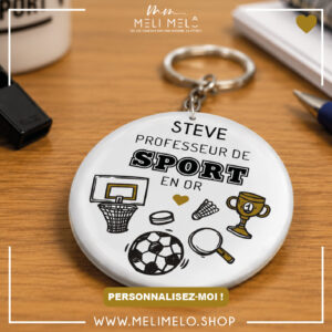 Professeur de sport en or