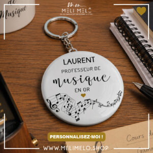 Professeur de musique en or