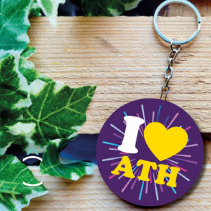 Porte-clés décapsuleur – I love Ath