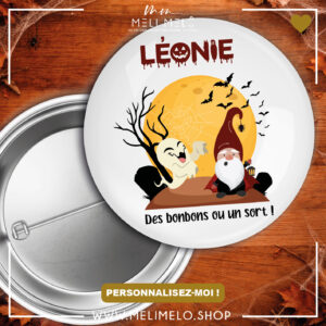 Badge personnalisable – Halloween