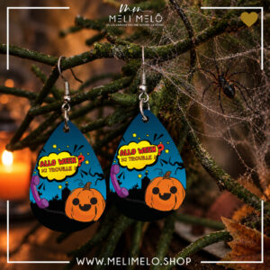 Boucles d&rsquo;oreilles – Allo Ween? Ici Trouille !