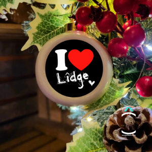 Boule de Noël – I love Lidge