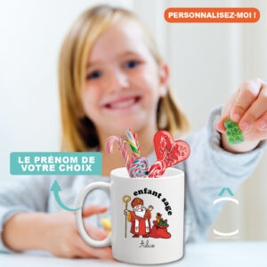 Mug personnalisable – Enfant sage