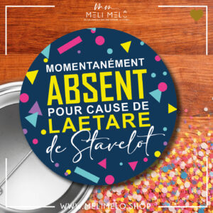 Momentanément absent pour cause de Laetare de Stavelot