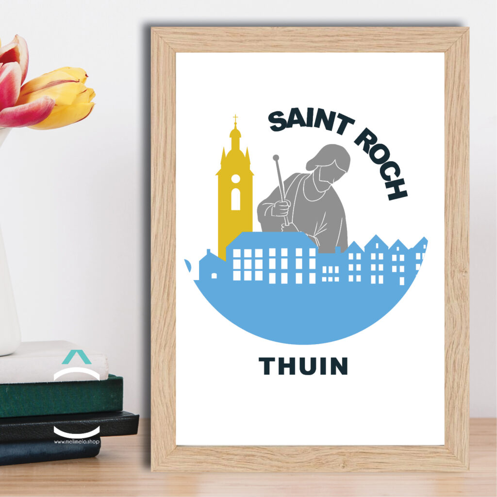 Nos cadres pour la Saint-Roch de Thuin