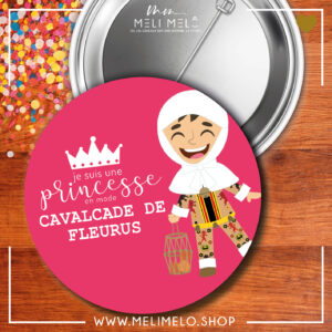 Je suis une princesse en mode Cavalcade de Fleurus